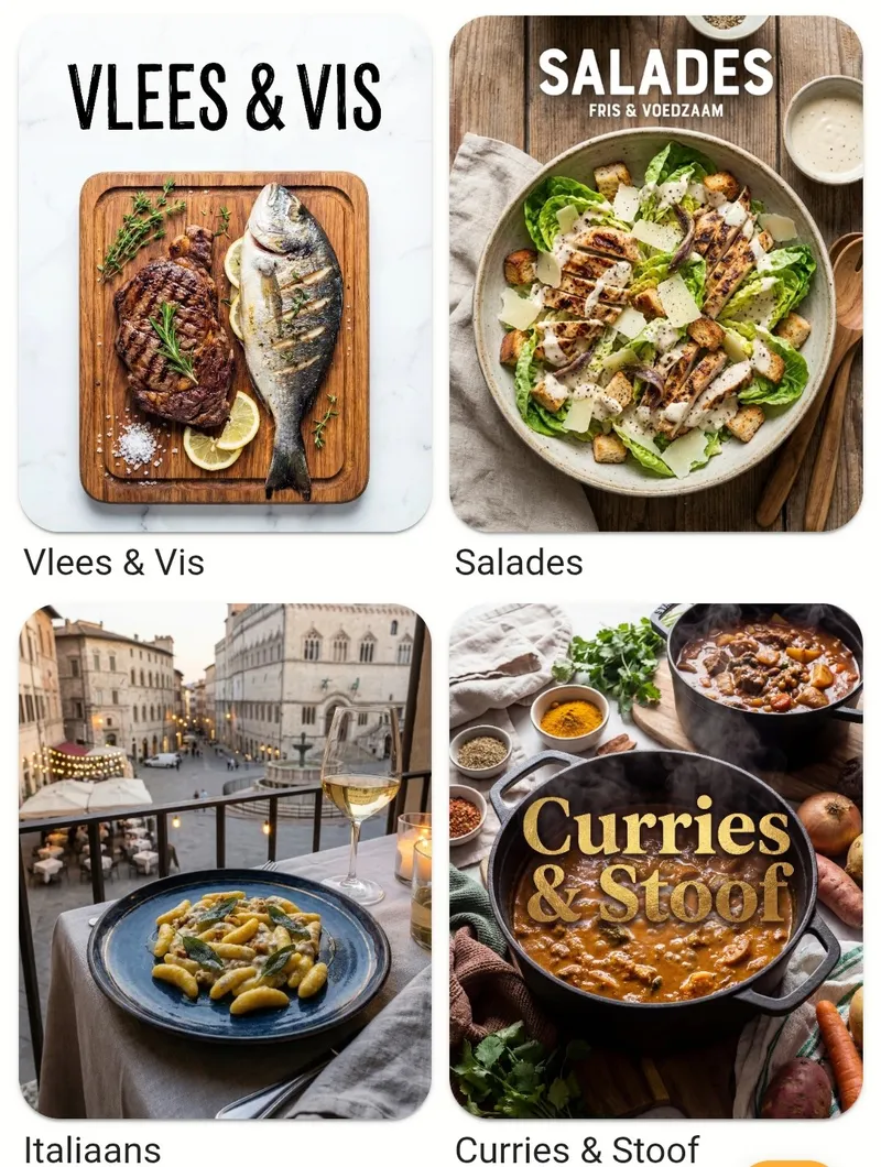 Kookboeken overzicht