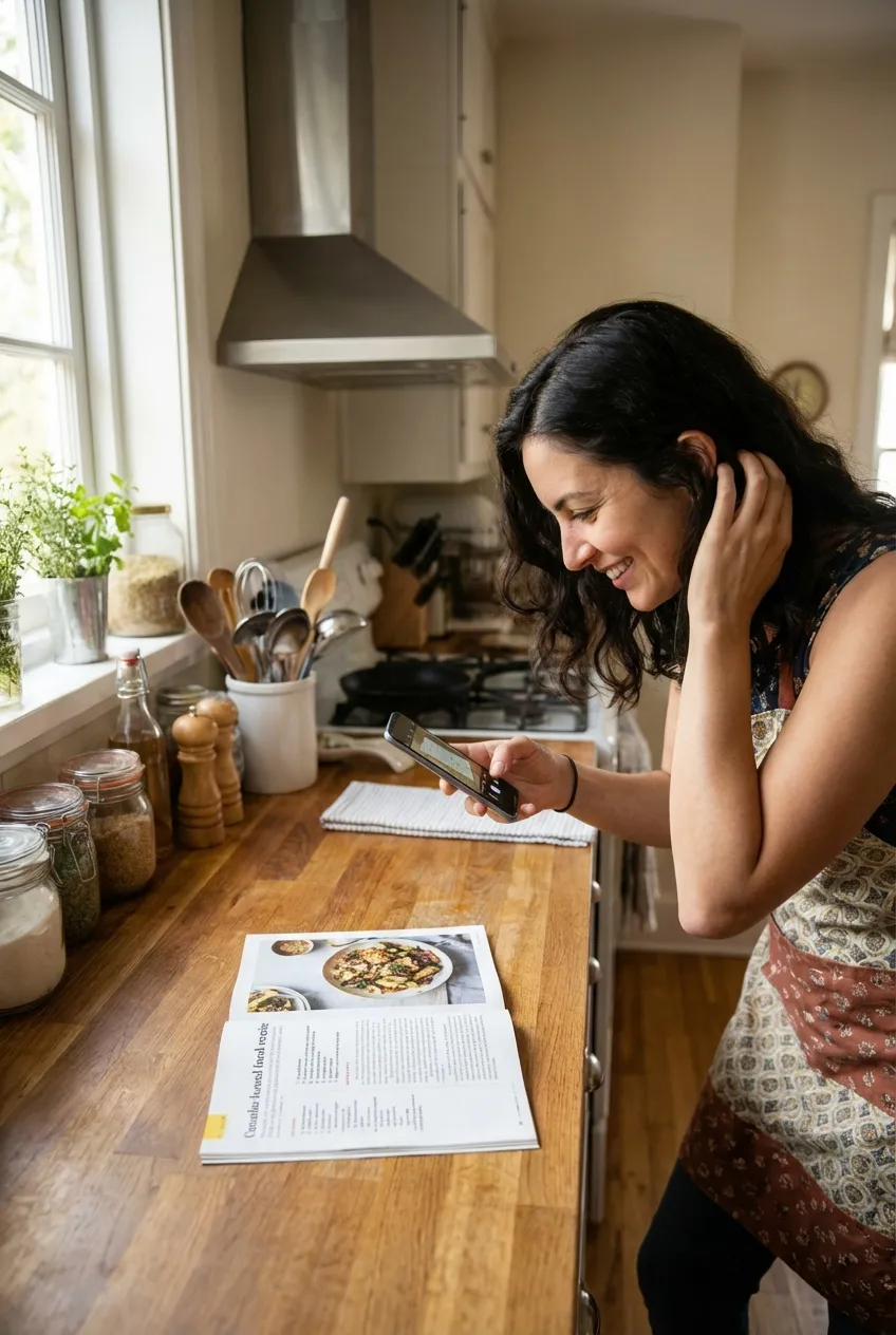 Recept scannen met telefoon